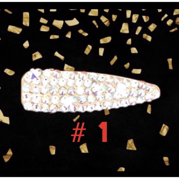 🌹GORGEOUS BLING HAIR CLIPS ALL 5 FOR $35 😊🌹😍💋 - Picture 3 of 9